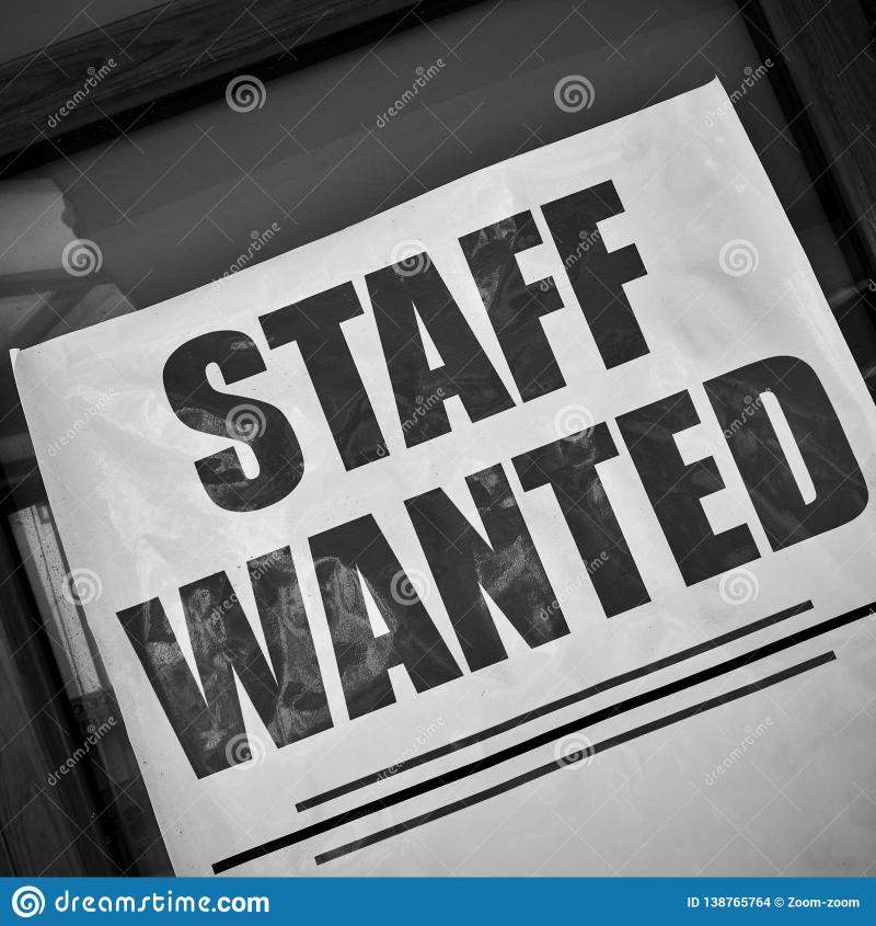 staff wanted
